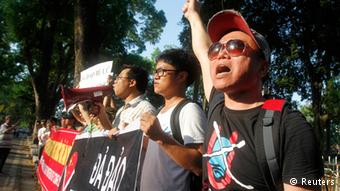 Anti-China-Protesteste in Vietnam