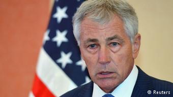 USA Verteidigungsminister Hagel in Saudi Arabien 14. Mai 2014