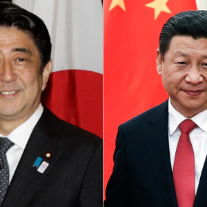 安倍"俯瞰地球仪" 欲破中国"珍珠链"？