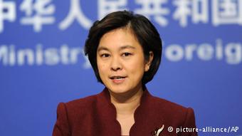 Hua Chunying Sprecherin chinesisches Au?enministerium