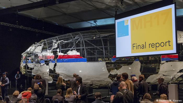 Niederlande Rekonstruktion MH17 