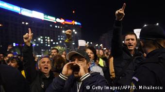 Rum?nien Bukarest Proteste