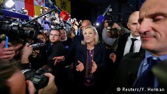 Frankreich Zweite Runde der Regionalwahlen 2015 Marine Le Pen