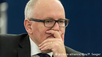 Frans Timmermans Vize Pr?sident EU-Kommission 