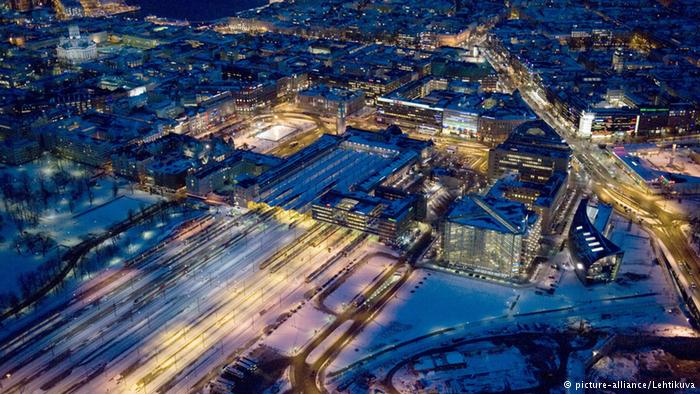 Finnland Bahnhof Helsinki