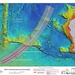 科学家估计：MH370坠毁地点在搜索区以北