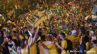 Brasilien Jubel Amtsenthebungsverfahren Dilma Rousseff