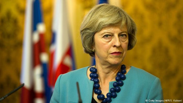 Slowakei britische Peremierministerin Theresa May in Bratislava